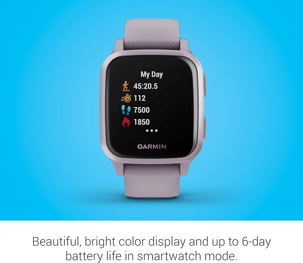 Venu SQ 3,3 cm (1.3") LCD Violet GPS (Satellite)