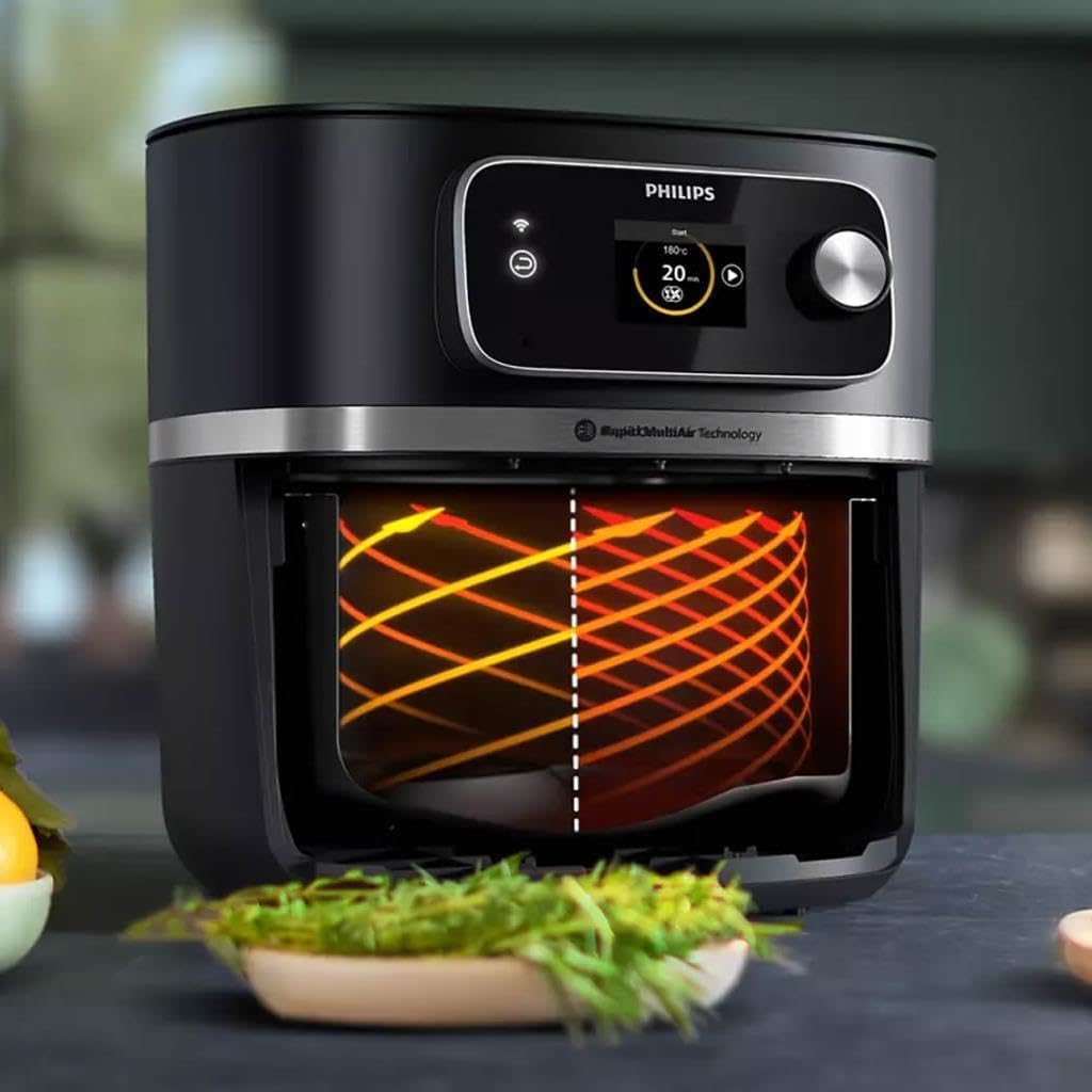 Friteuse à air chaud HD9880/90 Airfryer Connecté XXL noir Série 7000