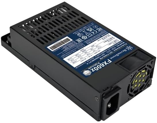 Silverstone Technology FX600z Platinum, Alimentation Flex ATX entièrement modulaire 600W Cybenetics Platinum, SST-FX600-PM