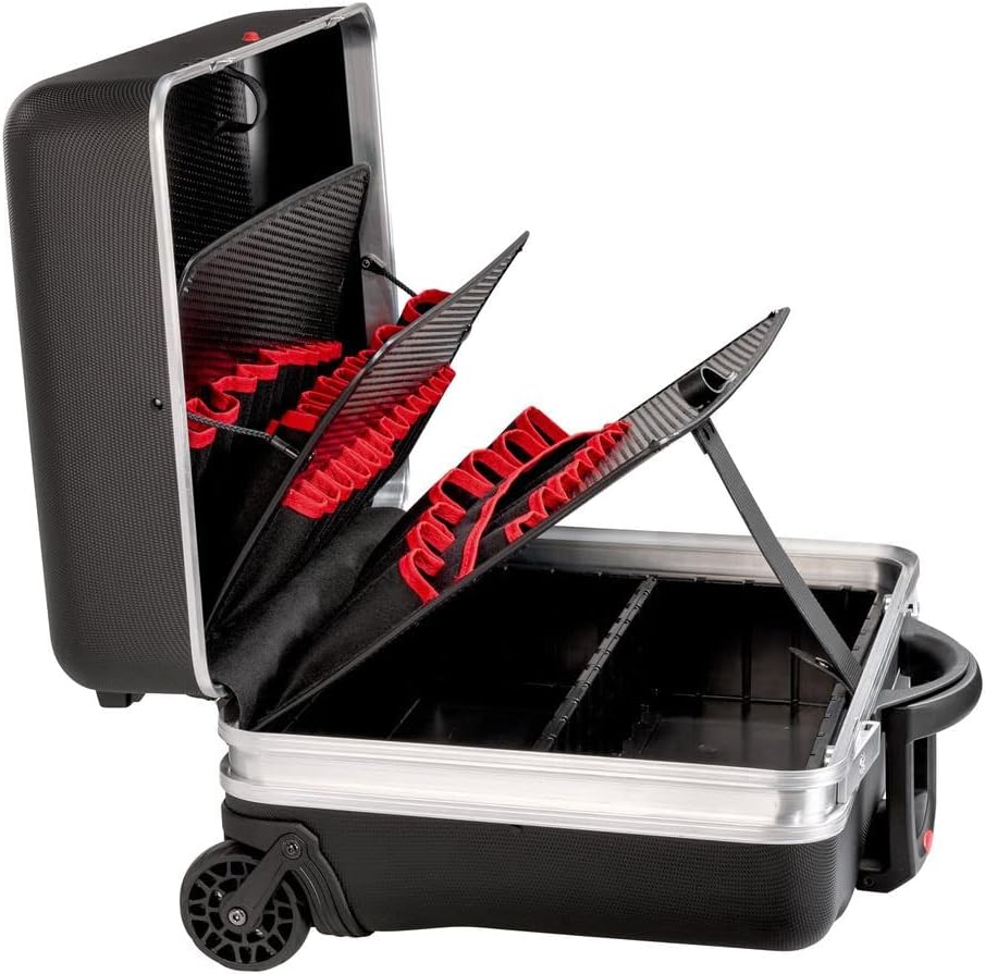 Mallette à outils Parat CLASSIC KingSize Roll neo taille XL / sac à outils sans contenu, enroulable, noir 689500171