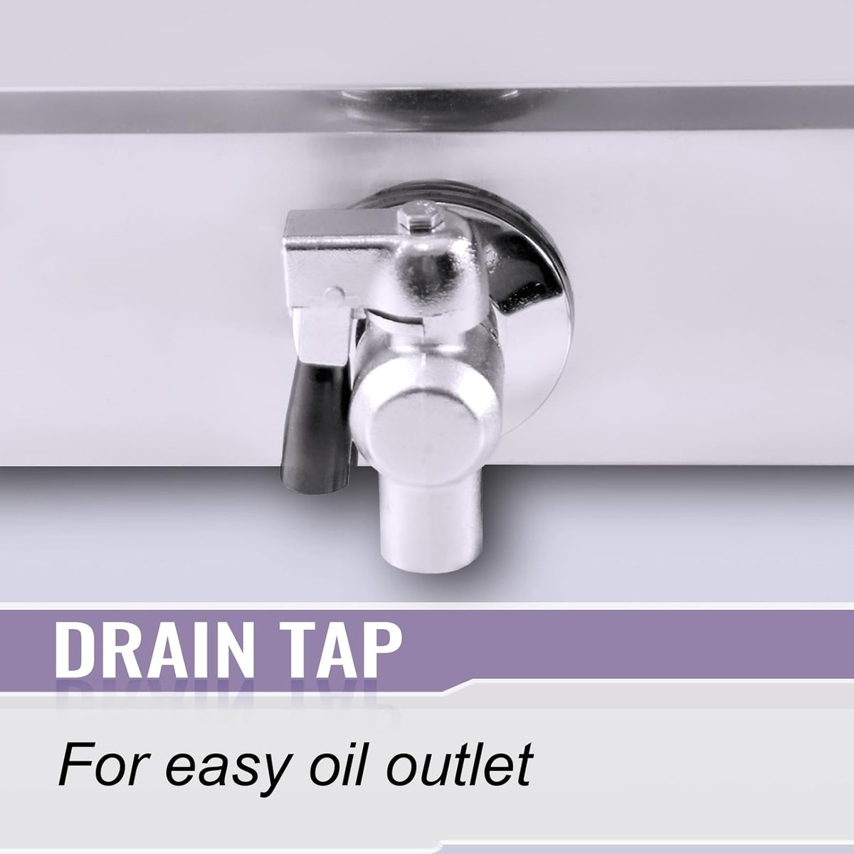 MOOTACO Friteuse électrique Inox 16L Professionnelle Commerciale,3000W Acier Inoxydable Friteuse avec robinet
