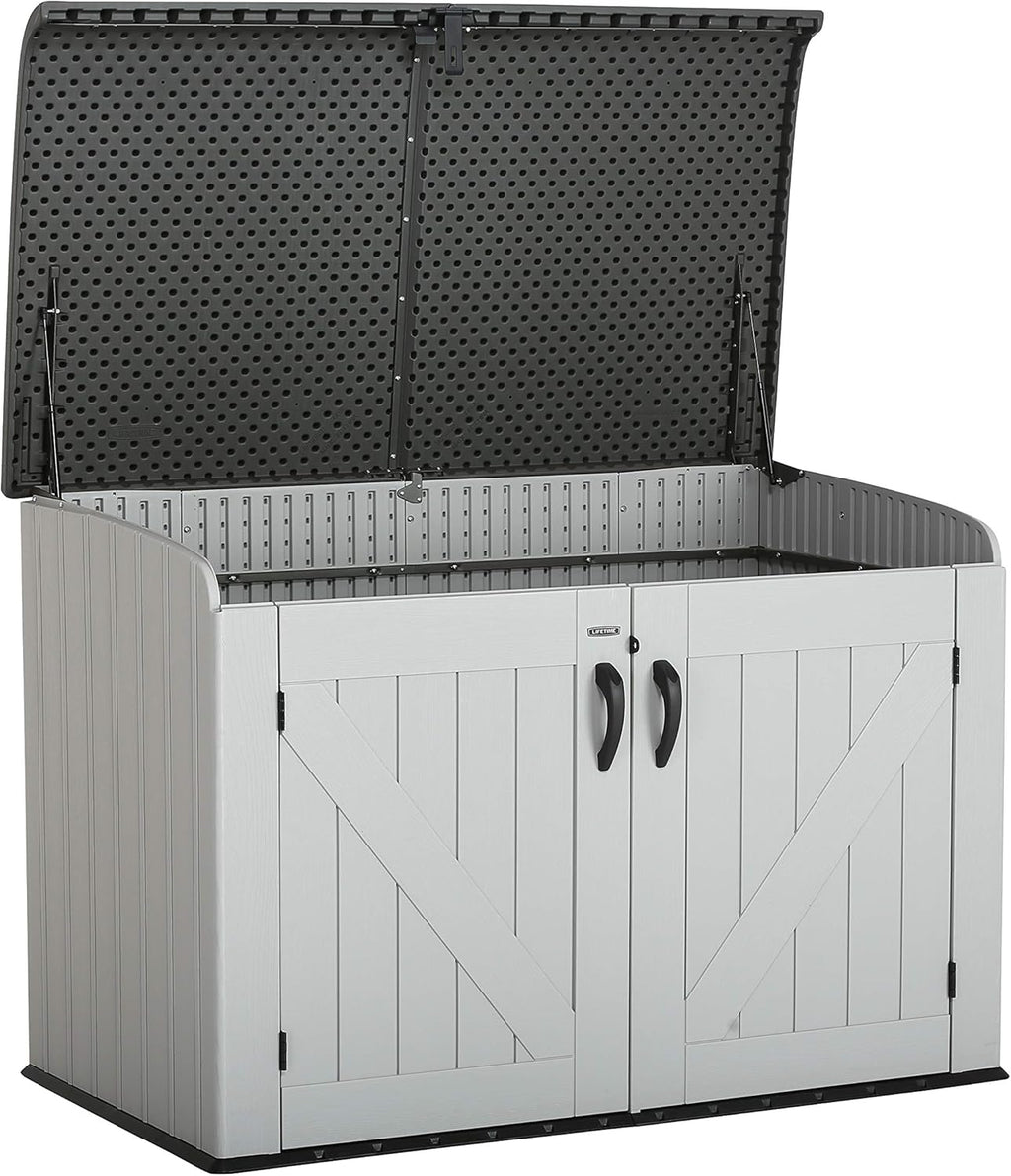 LIFETIME Meuble de Rangement Bas en Plastique de qualité supérieure 15,2 x 9,9 cm