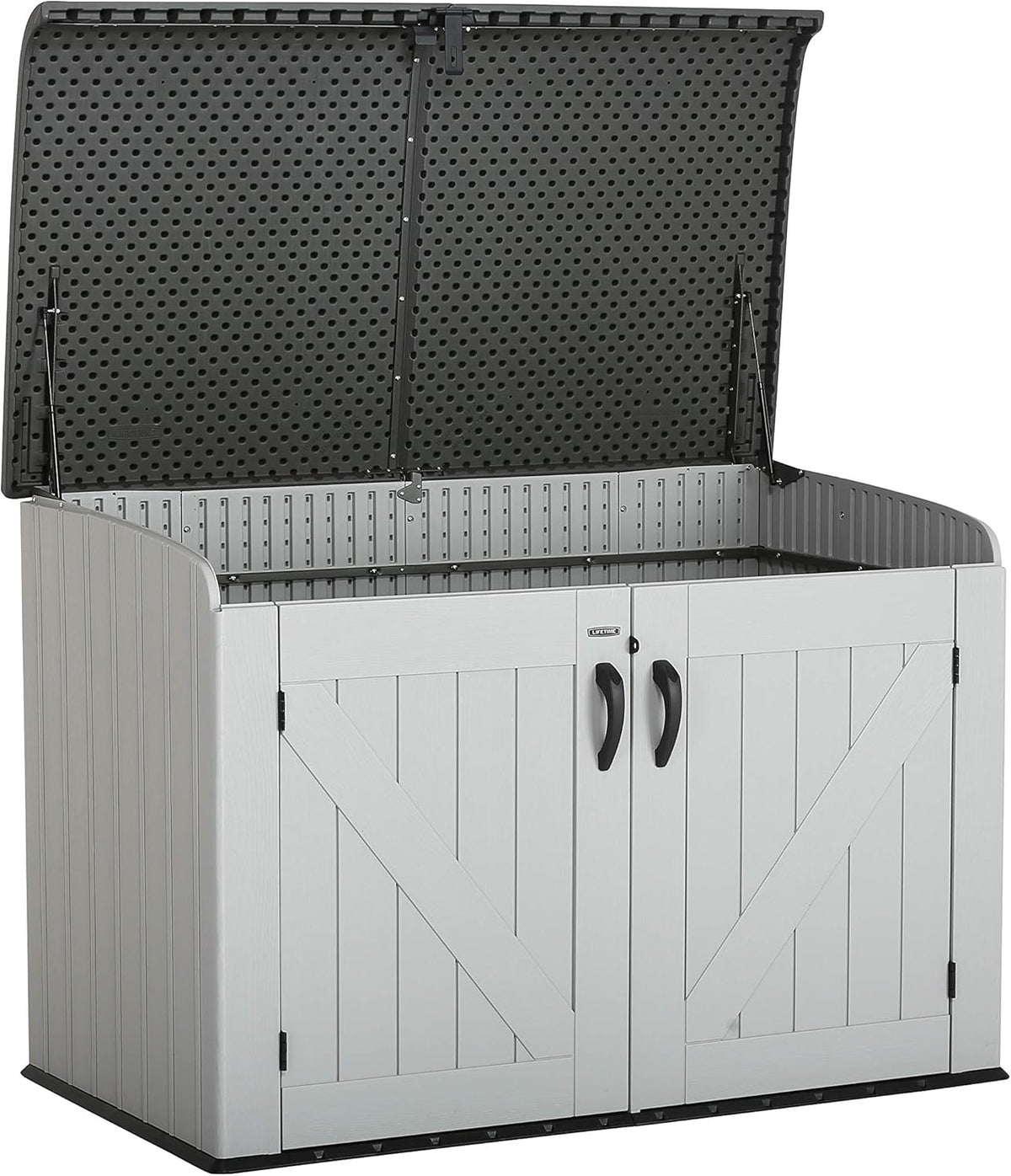 LIFETIME Meuble de Rangement Bas en Plastique de qualité supérieure 15,2 x 9,9 cm