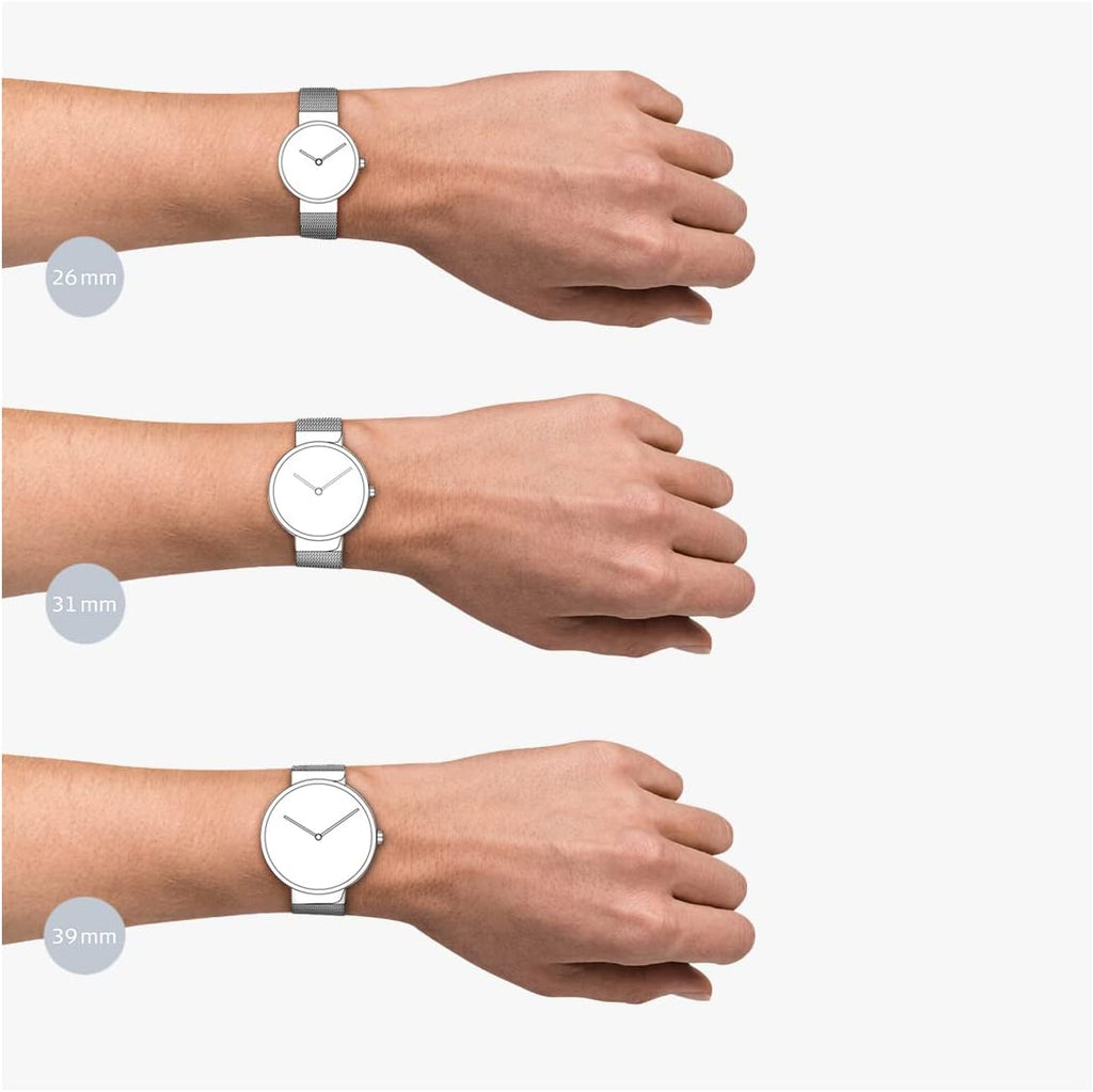 Bering Hommes Analogique Quartz Montre avec Bracelet en Acier Inoxydable
