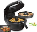 Tefal Friteuse à air chaud 2 en 1 ActiFry Genius XL YV9708 | 1500 watts | capacité : 1,7 kg | 9 programmes automatiques | technologie 2 en 1 | noir