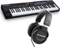 M-AUDIO Pack Contrôleur MIDI Oxygen Pro 61 avec Casque pour Enregistrement Studio, Production Musicale, Podcasting, Streaming