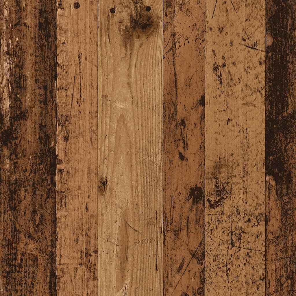 WSJHUHK Meubles, ensembles de meubles, ensembles de meubles de salle de bain, armoire de salle de bain avec miroir, bois d'ingénierie vieux bois