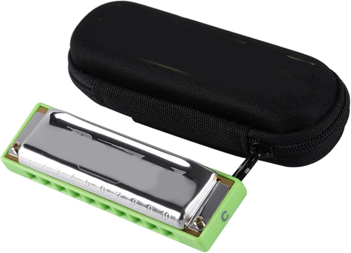 Beginner Harmonica Harmonica Électronique 10 Trous En Sol Pour Adultes Débutants(C)