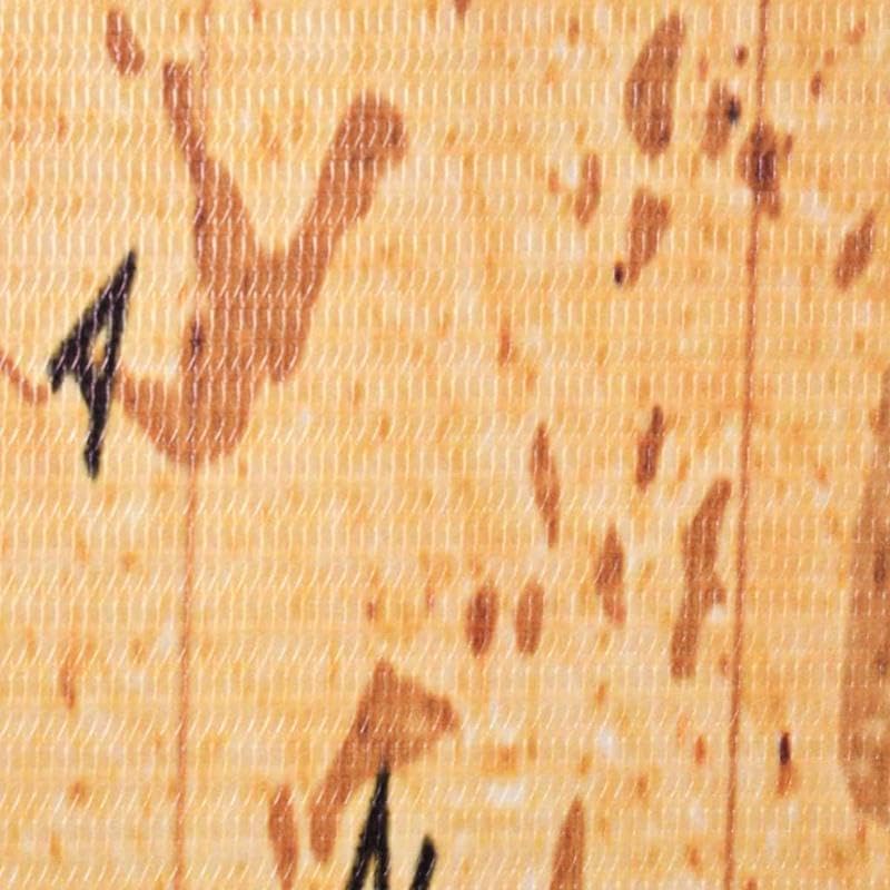 Paravent pliable 160 x 170 cm – Design carte du monde, cadre en bois de sapin massif et couverture en toile – Peu encombrant et stable pour le salon, le bureau ou la chambre à coucher