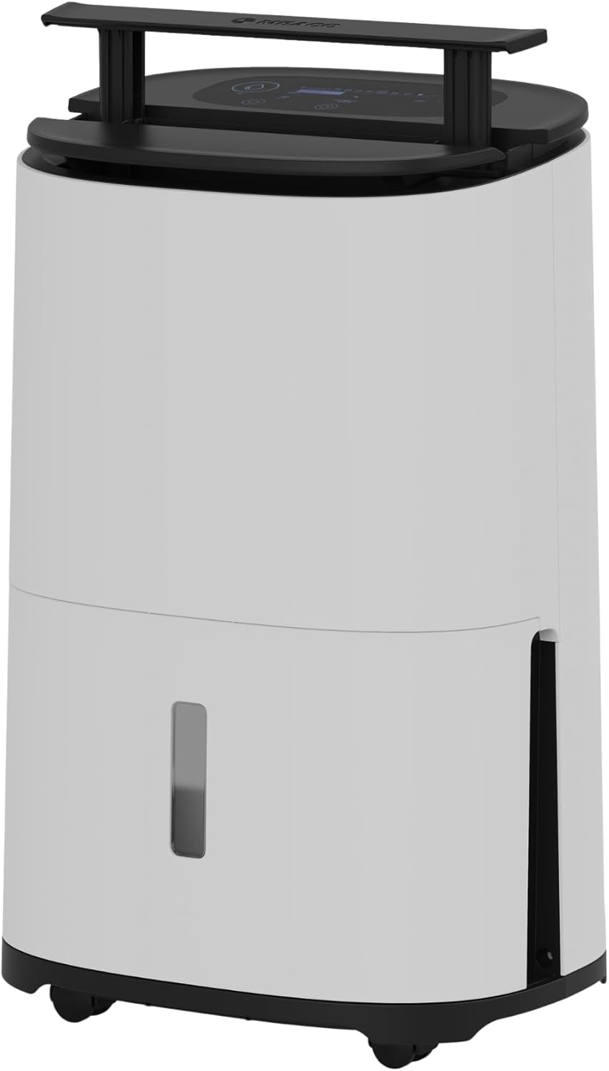 Meaco MeacoDry Arete Two Déshumidificateur et purificateur d'air ultra silencieux pour maisons, caves, chambres à coucher, garages 20 l