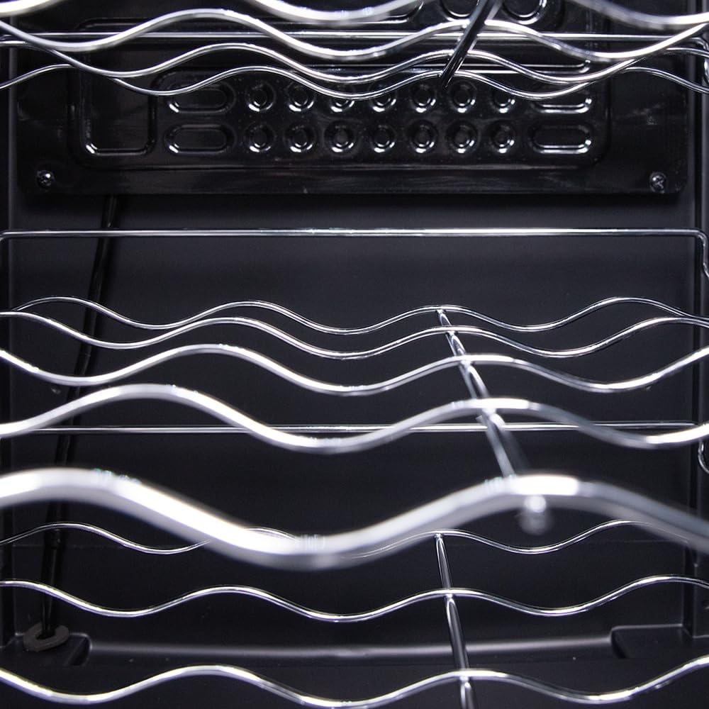Cecotec Cave à vin 34 bouteilles Bolero grandsommelier 34030 black compressor, 80 L, Refroidissement par compresseur, Température réglable de 5 à 18°C, Commande tactile, Affichage, LED intérieur.