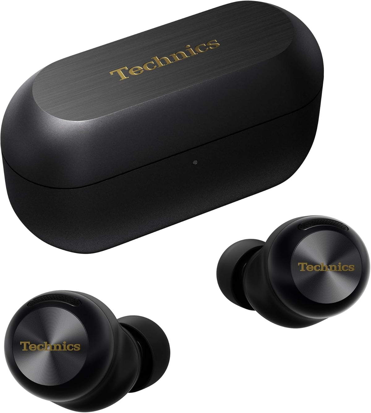 Technics EAH-AZ100E-K Écouteurs sans Fil avec Réducteur de Bruit, Bluetooth Multipoint, Voice Focus AI, Écouteurs Intra-Auriculaire Confortables, Noir