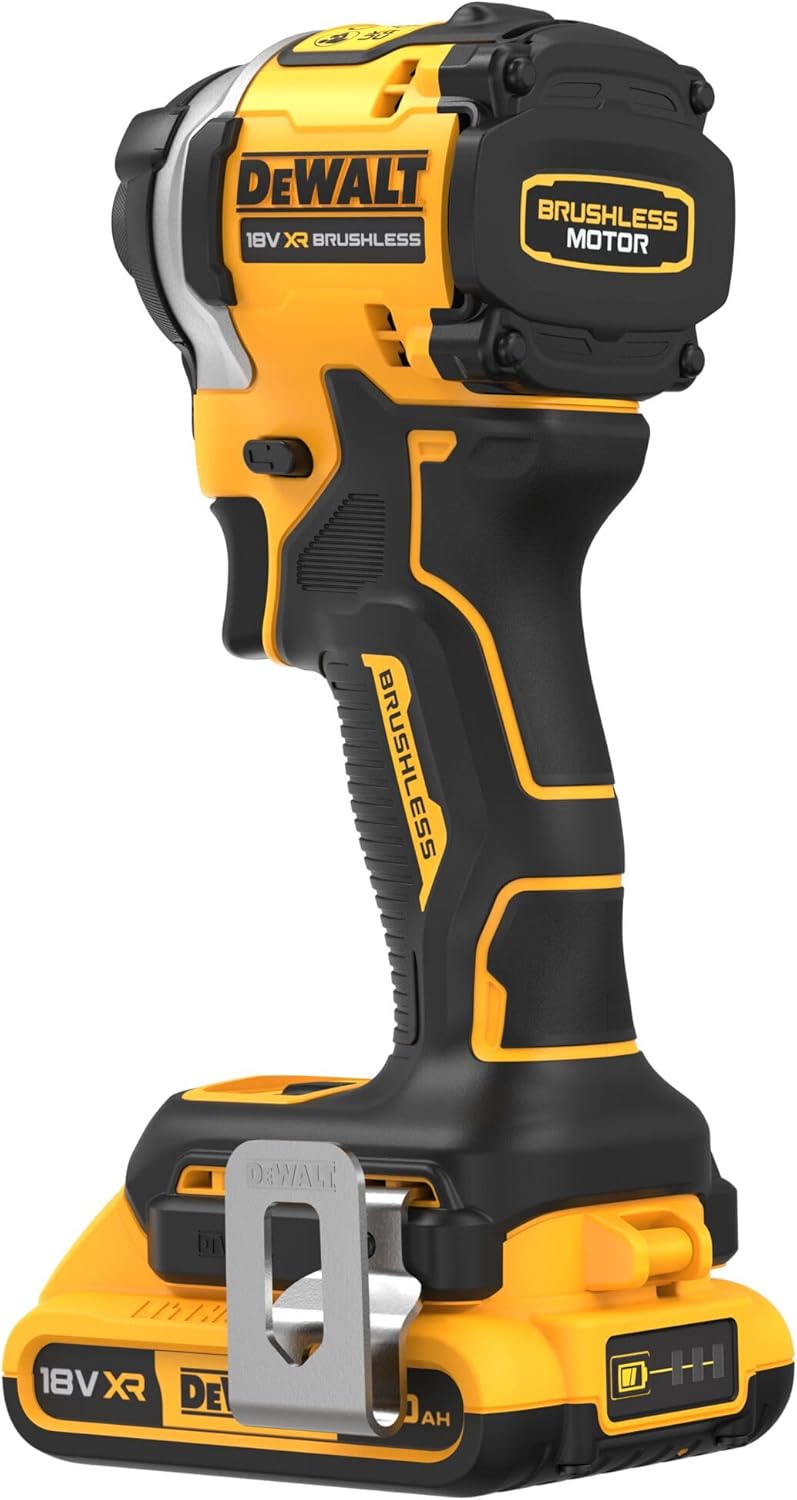 Visseuse à Chocs Compacte XR 18 V Brushless, Inclue 2X Batteries 2Ah, 1X Chargeur, 1x coffret de transport, DCF850D2T-QW