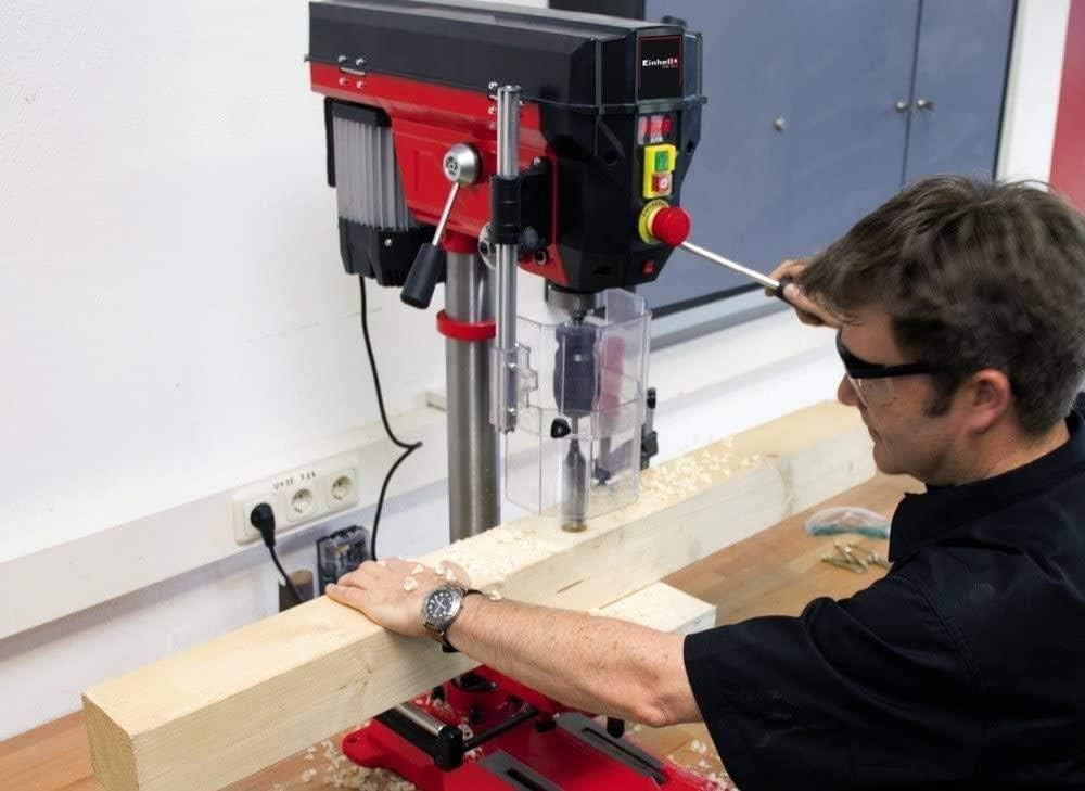 Einhell Perceuse à colonne TE-BD 750 E 750 W, Profondeur de perçage : 80 mm