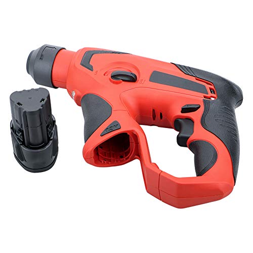 12V Lumière rechargeable sans fil Perforateur, Lithium-Ion d'impact Marteau perceuse électrique multifonction perceuse à percussion