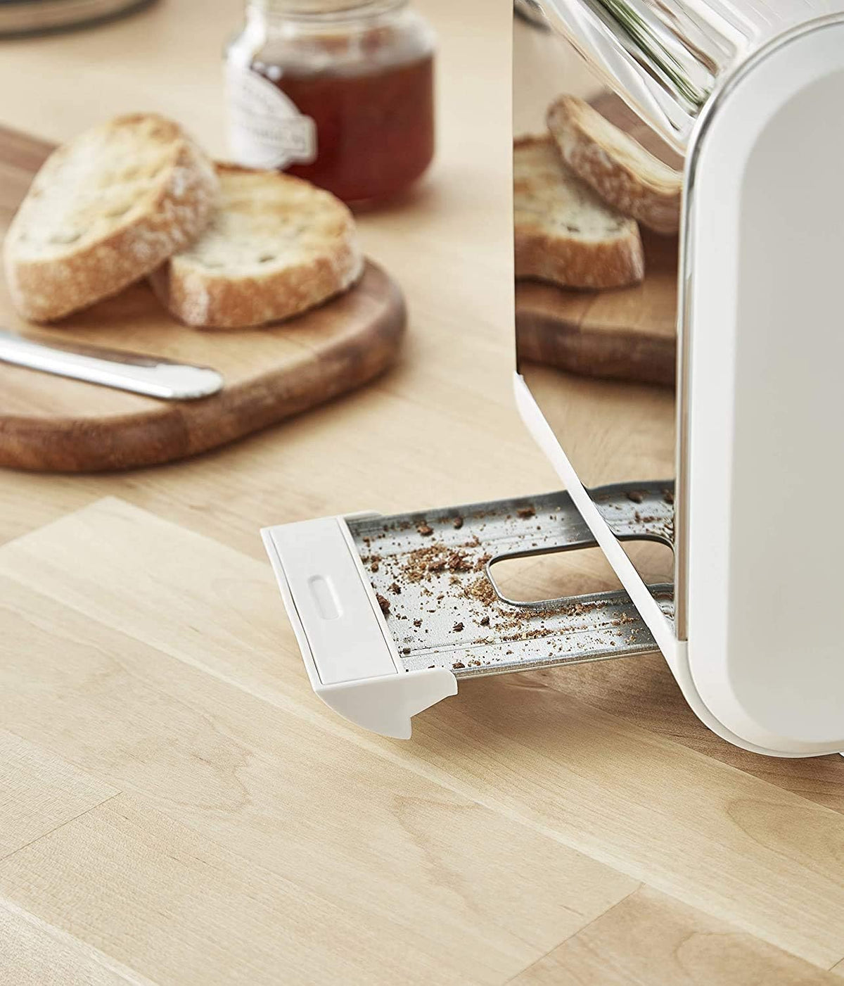 Swan Nordic Set petit-déjeuner bouilloire 1,7 l 3000 W, grille-pain à fente large 2 tranches, micro-ondes 20 l numérique, design moderne, effet bois, blanc