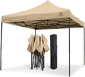 All Seasons Gazebos | Tonnelle Pliante 3x3m | Matériaux Robustes, Entièrement Étanches et de Haute Qualité (Beige)