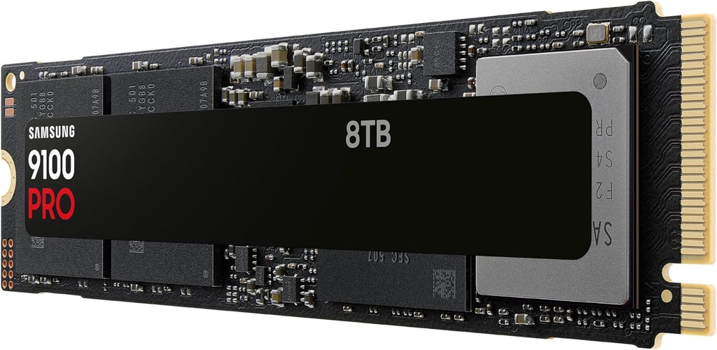 SSD Interne 9100 Pro, NVMe 2.0 PCIe 5.0x4, Capacité 8To, Vitesse de Lecture jusqu'à 14 800 Mo/s, Les Performances de la Gen5, MZ-VAP8T0BW
