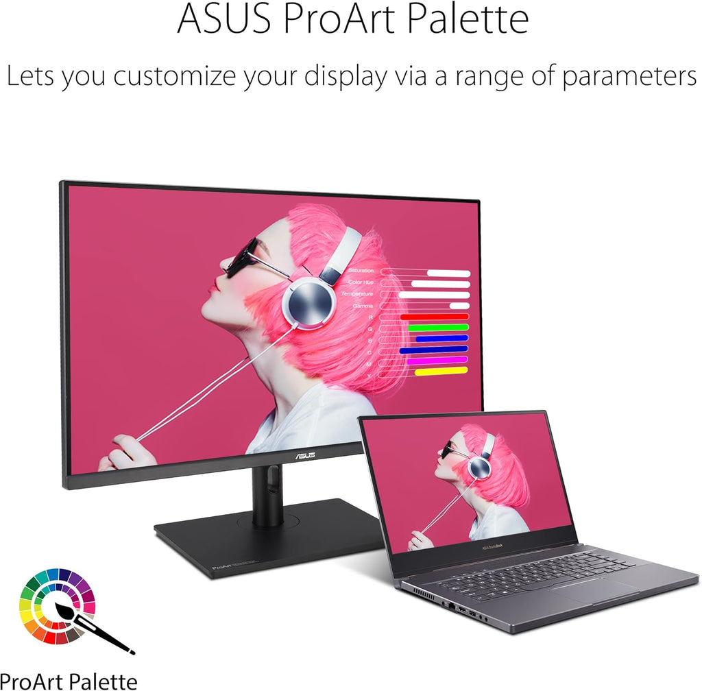ProArt PA328QV - Ecran PC 32'' WQHD - Dalle IPS - 2560x1440-400cd/m² - Display Port, 2X HDMI, 4X USB 3.2-100% sRGB - 100% Rec.709 - Précision △E