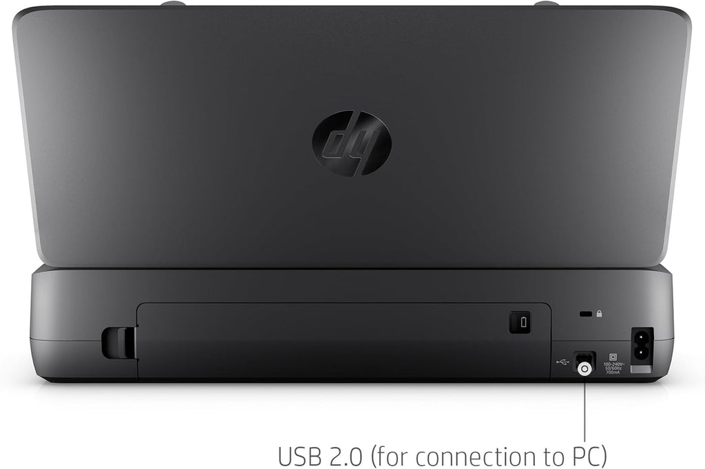 OfficeJet 200 Mobile Couleur 4800 x 1200dpi A4 WiFi Noir - Imprimante d'Encre (PCL 3, 50/60 Hz, Papier Satiné, Normal, Recyclé, USB 2.0, LAN Sans Fil)