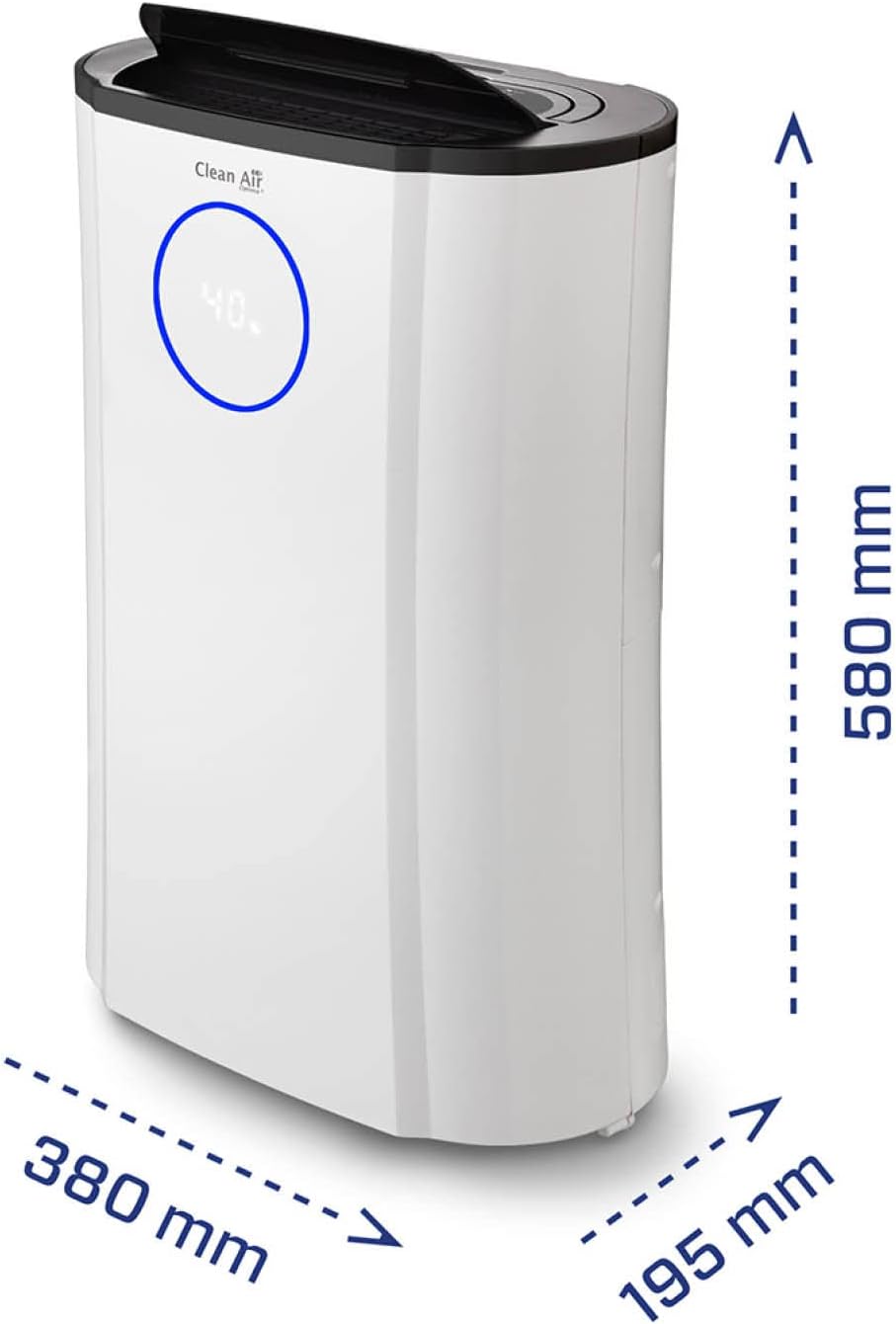 Clean Air Optima CA-704 purificateur d'air 70 m² 39 dB Noir, Ivoire 370 W