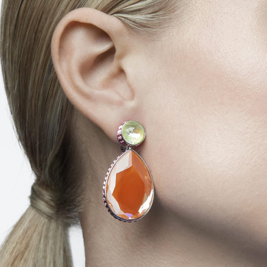 Swarovski Pendants d'oreilles asymétriques Orbita