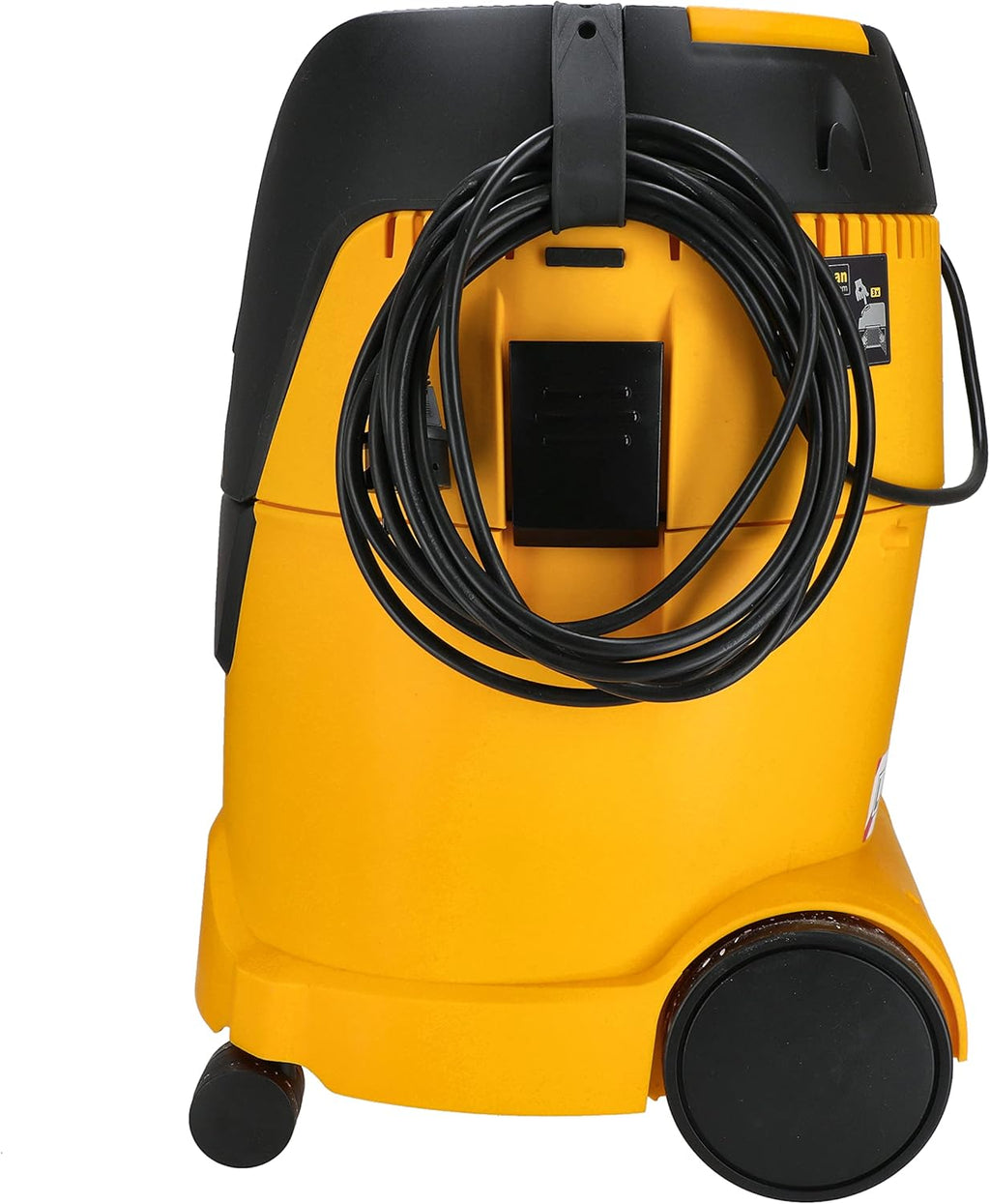MIRKA Aspirateur Industriel Aspirateur Eau et poussière 25 litres/Tuyau d'aspiration/Puissance 1000 W/Adaptateur pour Ponceuse Inclus/Kit de Buses