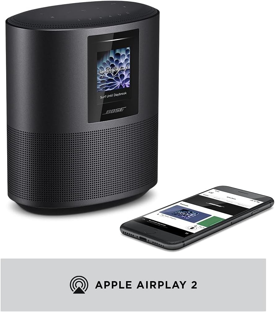 Home Speaker 500 Haut-Parleur intégré avec Amazon Alexa et Google Assistant Noir