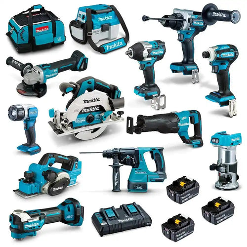 18V BRUSHLESS 12 PIECE 3 X 5.0AH COMBO KIT DLX1202TX1