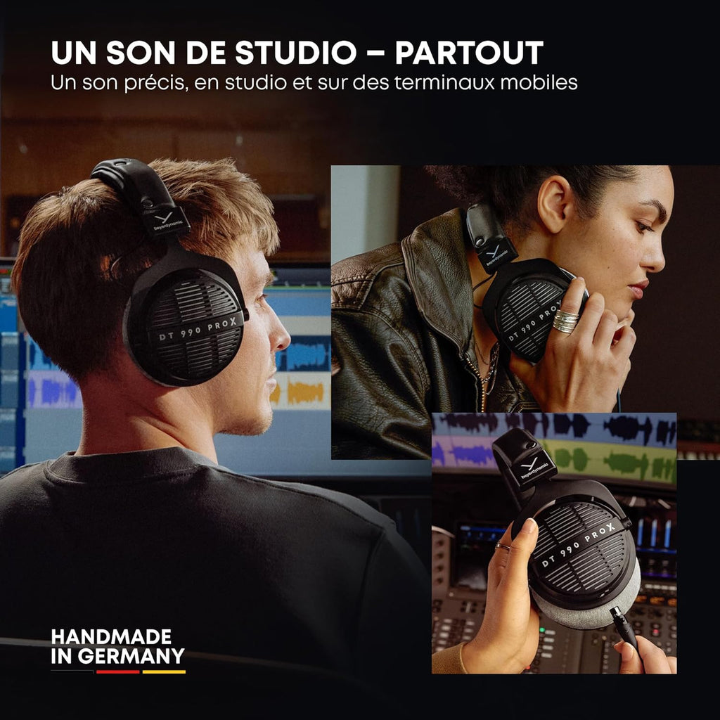 beyerdynamic DT 990 Pro X Casque de Studio Ouvert, pour Une écoute et Un Montage critiques (Ouvert)