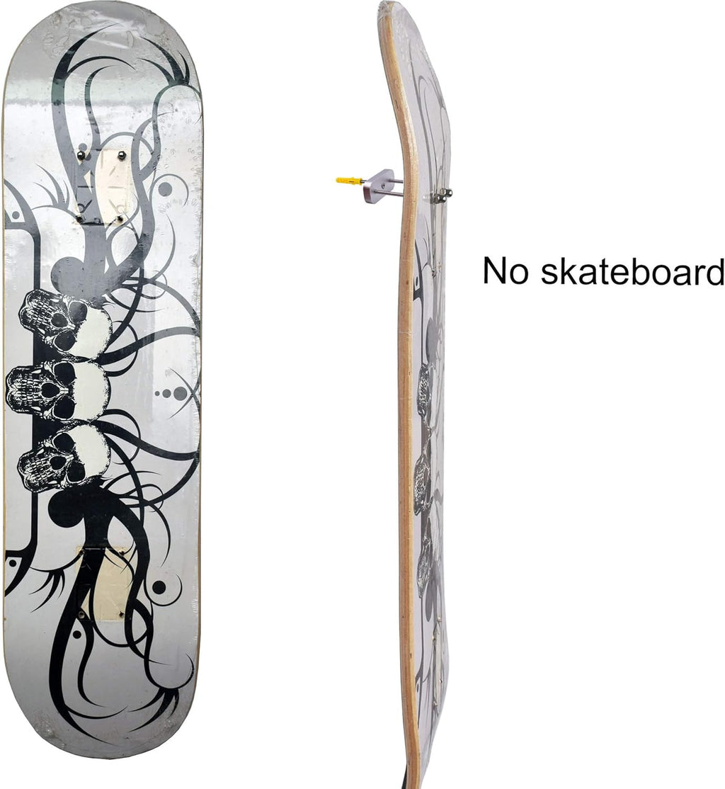 YYST Support mural flottant pour skateboard - En attente de brevet - Type A (10)