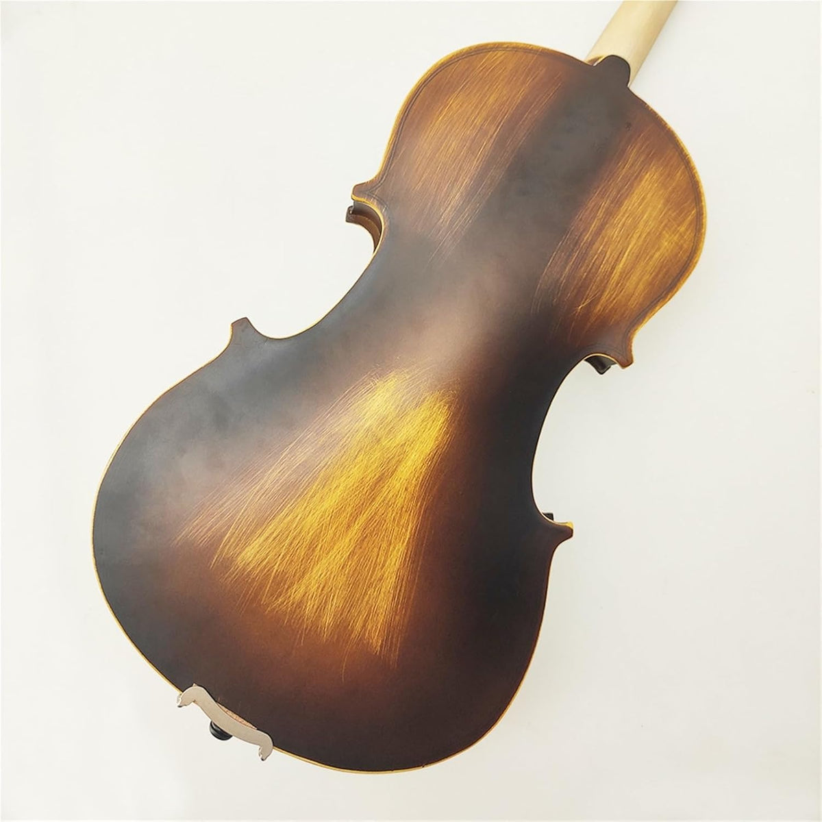 Violon En Bois Massif 4/4 Pour Débutant Et Adulte Instrument De Pratique De Jeu Mat