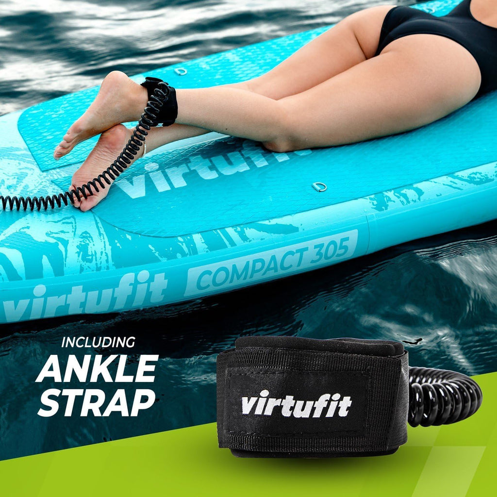 VirtuFit Supboard Ocean 275 - Turquoise - Avec accessoires et sac de transport