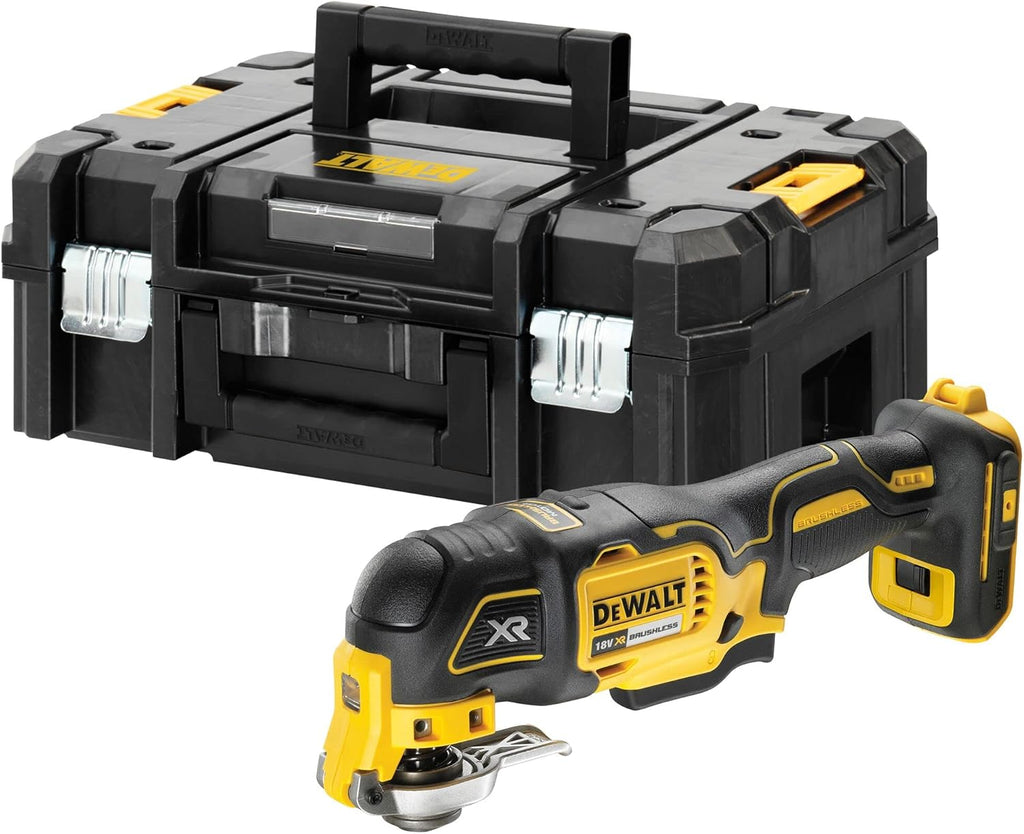 Multi-Cutter XR 18V, sans Batterie ni Chargeur, Coffret TSTAK + Coffret de 5 Pieces 2XDT20701/DT20704/DT20711/DT20714 pour Multi-Cutter, DT20715