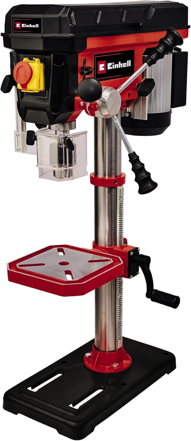 Einhell perceuse à colonne TC-BD 630/1 (630 W, profondeur de perçage max. 60 mm, butée de profondeur réglable, diamètre de foret max. 16 mm)