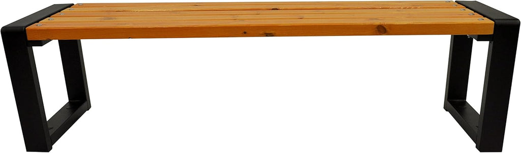 Primario Grande Banc de Jardin Extérieur en Bois - Capacité de Charge 350kg - Banquette pour Parc Grande-BO Chêne Clair, 150cm - Longueur du Siège