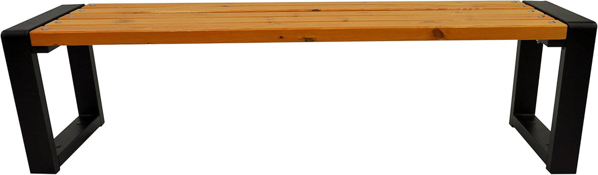 Primario Grande Banc de Jardin Extérieur en Bois - Capacité de Charge 350kg - Banquette pour Parc Grande-BO Chêne Clair, 150cm - Longueur du Siège