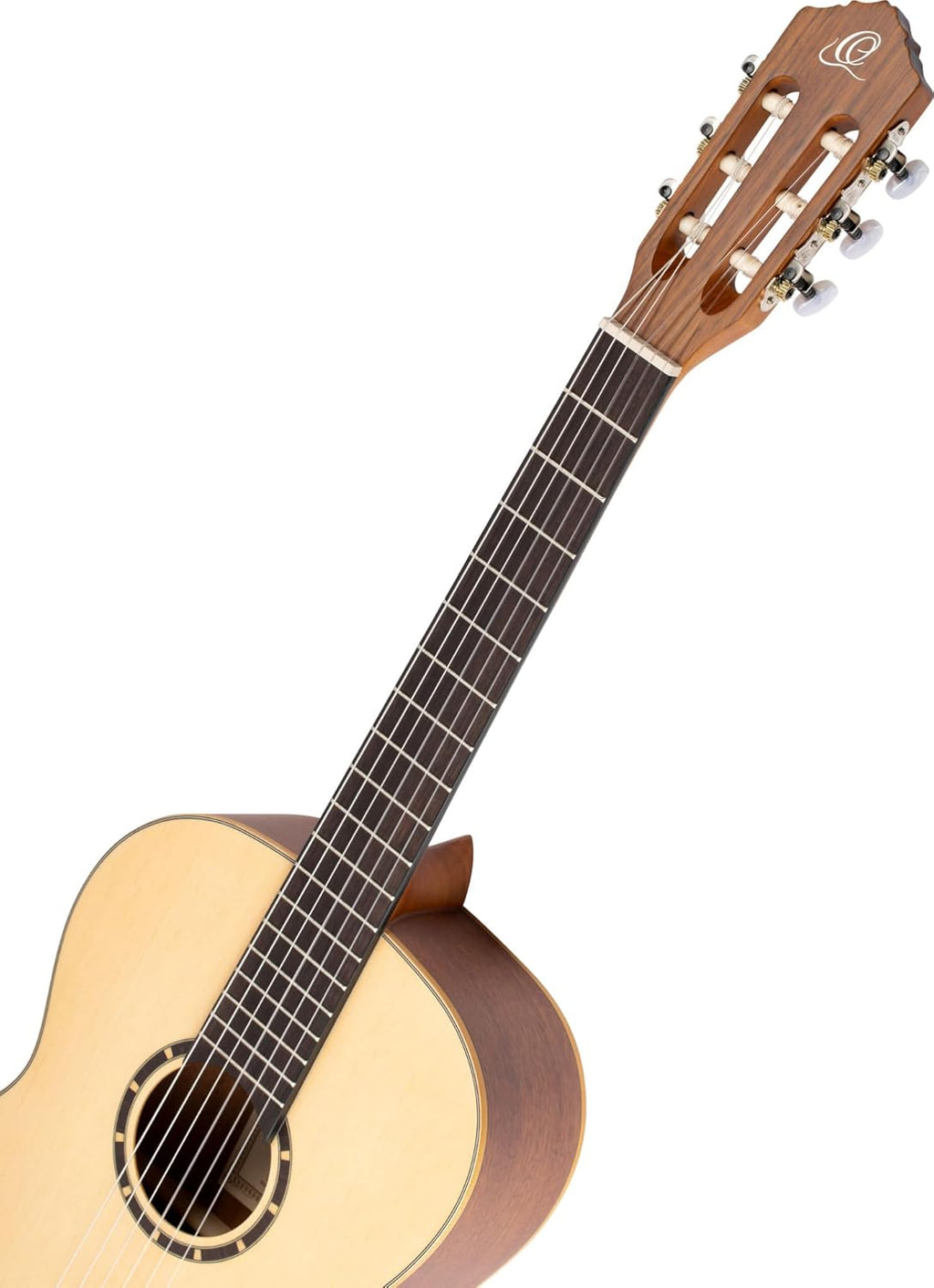 Ortega Guitars Guitare Classique Gaucher - 7/8 - Family Series - Housse Incluse - Épicéa / Acajou, Naturel R121-7/8-L