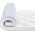 BedStory Surmatelas en gel à mémoire de forme - 200 x 200 cm - Hauteur 7,5 cm - Dureté H2 et H3 - Pour lit à sommier tapissier, caravane, canapé-lit - Avec housse amovible et lavable
