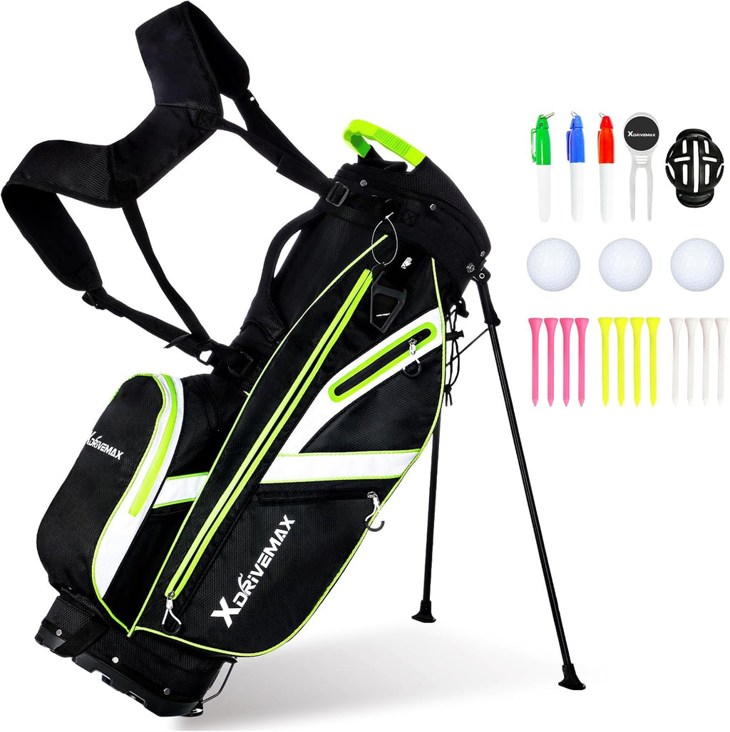 XDriveMax Sac detrepied,Sac deLeger avec Support pour Homme et Femme, Sac trépiedPremium avec Housse de Pluie, Poche Isotherme et Kit d'Accessoires de