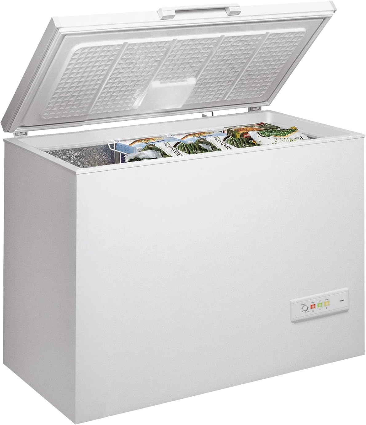 Privileg Congélateur PFH 606 - Capacité utile : 312 l - Cool or freeze - Fonction super congélation - Balance de porte - Éclairage intérieur - Sécurité enfant.