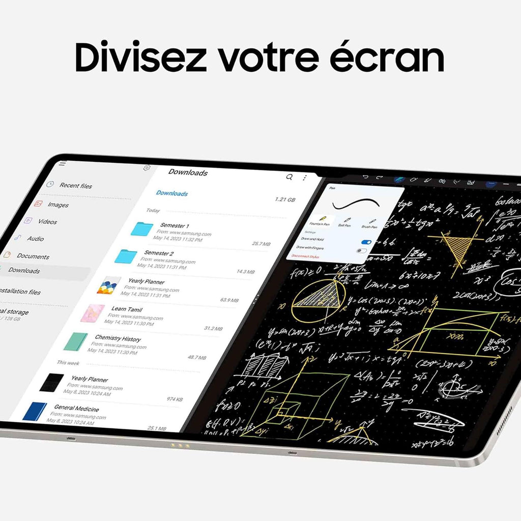 Tab S9 Ultra Tablette avec AI, Android, 14.6" 256Go de Stockage, Lecteur MicroSD, 5G, S Pen Inclus, Anthracite
