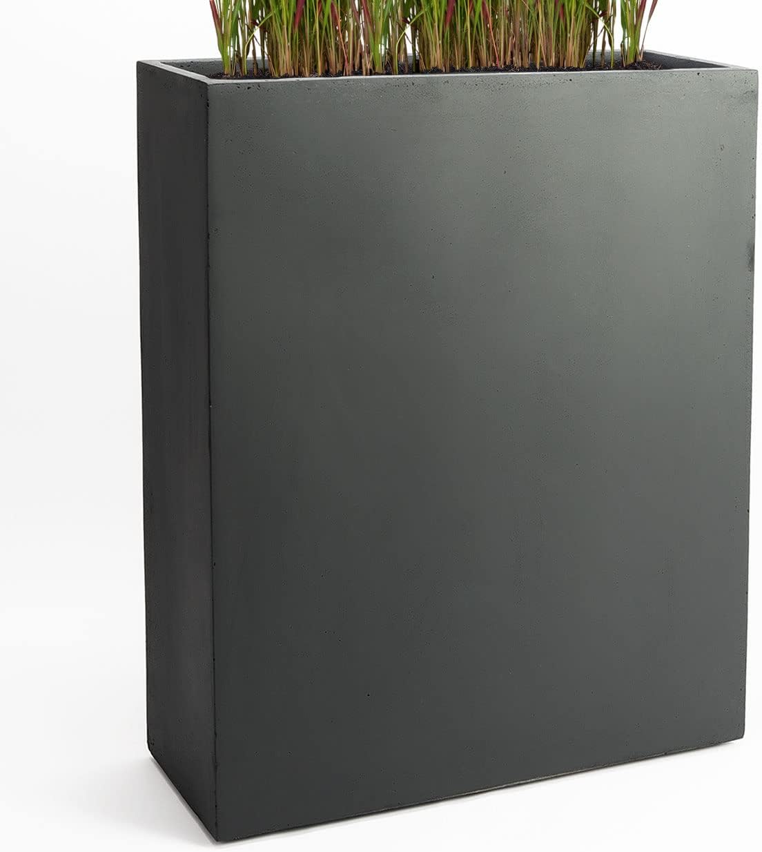 Pflanzwerk Pot de Fleur Divider Jardinière Anthracite 92x80x30cm xRésistant au Gelx xProtection UVx xQualité européennex