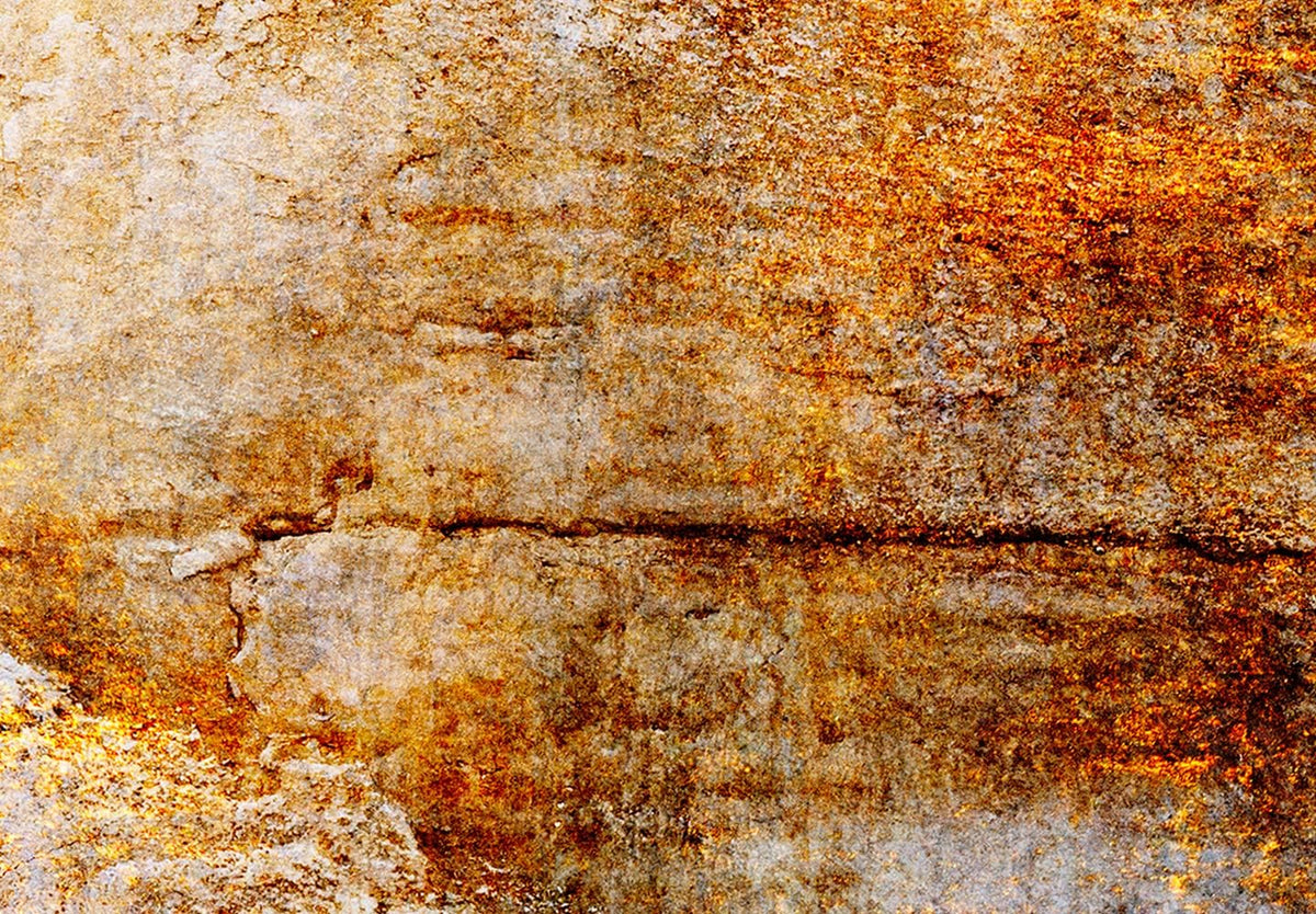 murando - Paravent intérieur à Deux côtés 225x172 cm - Séparateur de pièce en Bois Naturel avec Toile imprimée Pliable - Abstraction Couleurs de la Nature Texture Fond Tendances f-A-0865-z-c
