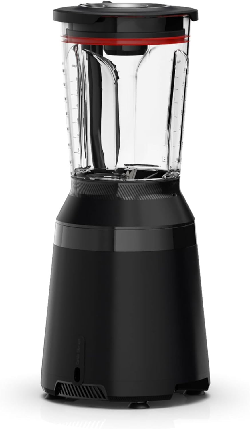 Bosch, VitaPower Série 6, blender haute performance, moteur 1800 watts, vitesse du moteur jusqu'à 45 000 tr/min, 6 programmes automatiques, bol résistant en tritan, noir, MMB6652B