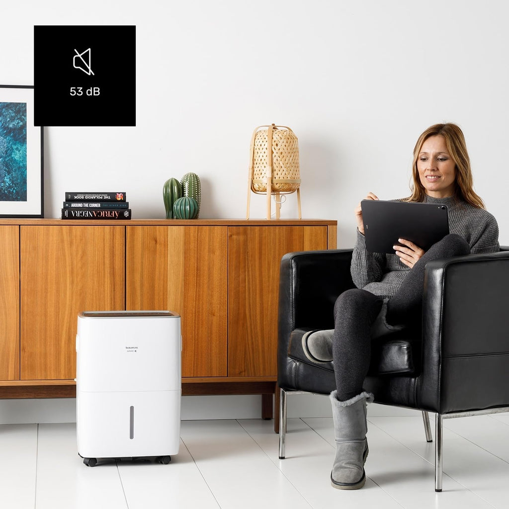 Taurus - Déshumidificateur avec taux d'humidité, 30L/24h, jusqu'à 60 m², 3 vitesses, gaz réfrigérant R290, filtre à charbon amovible et lavable, indicateur de réservoir plein, 460W