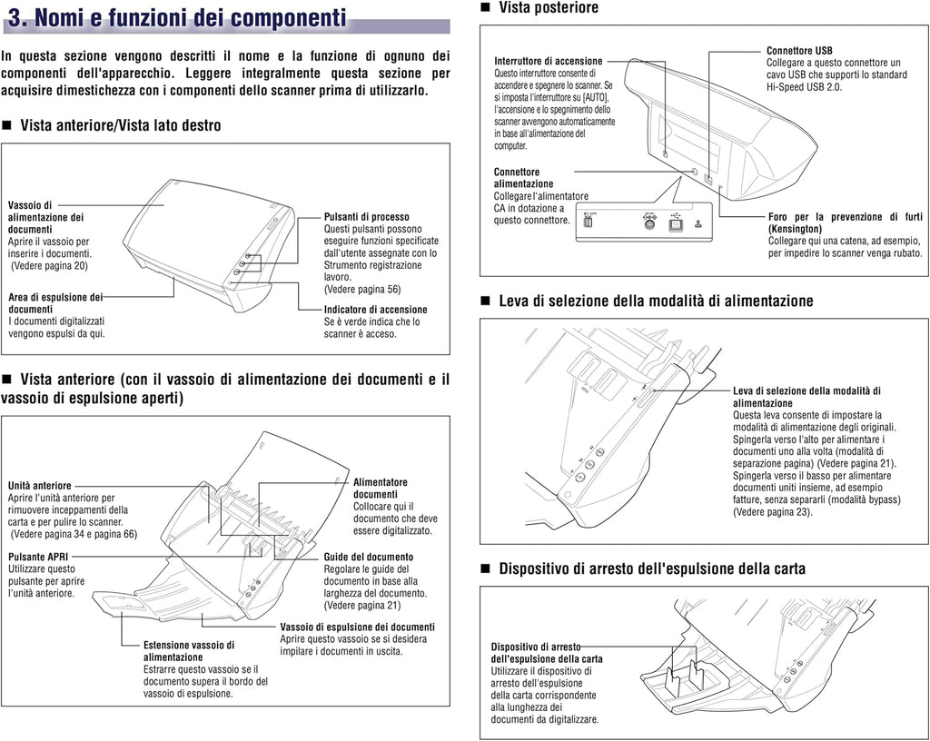 Canon ImageFORMULA DR-2010M Scanner 24 Bits alimenté par Feuilles CMOS CIS LED RVB 210 x 148 mm 50 Feuilles (Reconditionné)