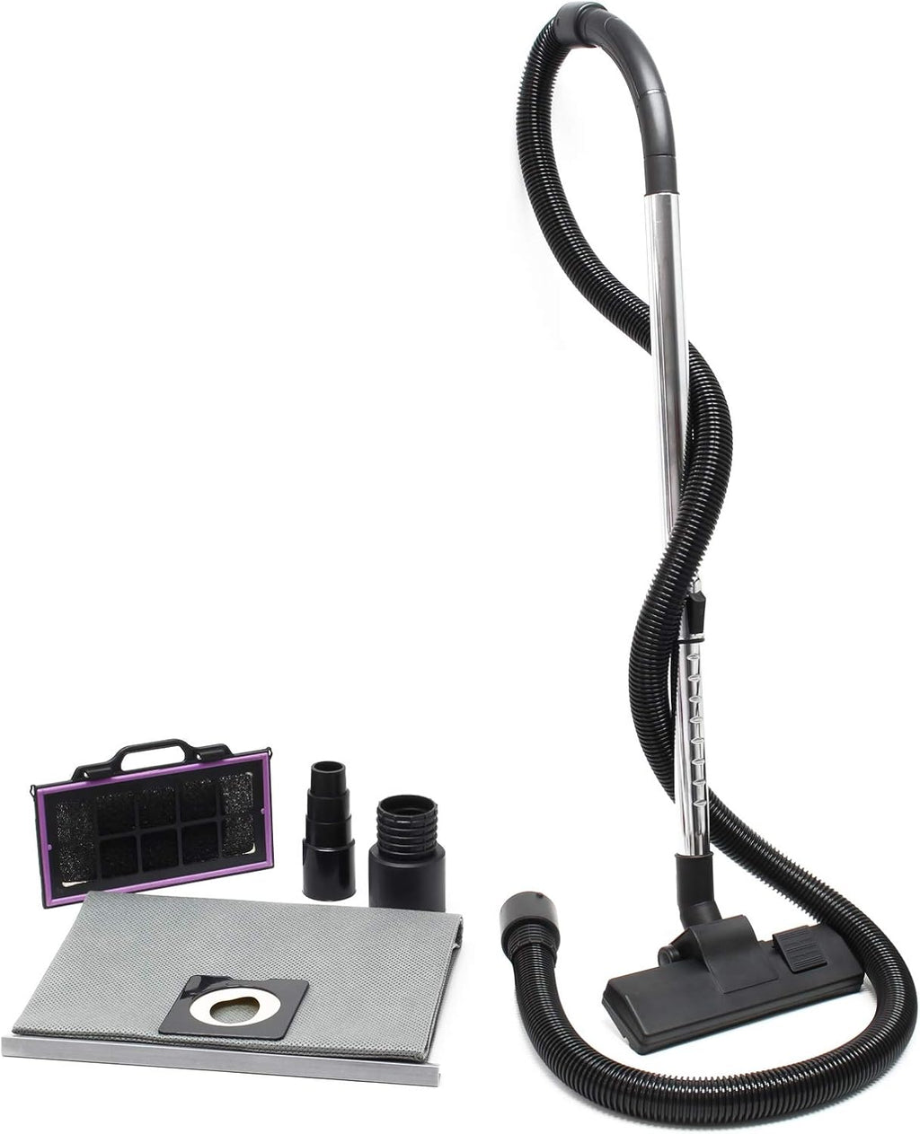 WilTec Aspirateur Eau et poussière - 1600 W/capacité 30 L - Triple étape de Filtration & Fonction de soufflerie - avec Accessoires - pour Aspiration sèche et Humide
