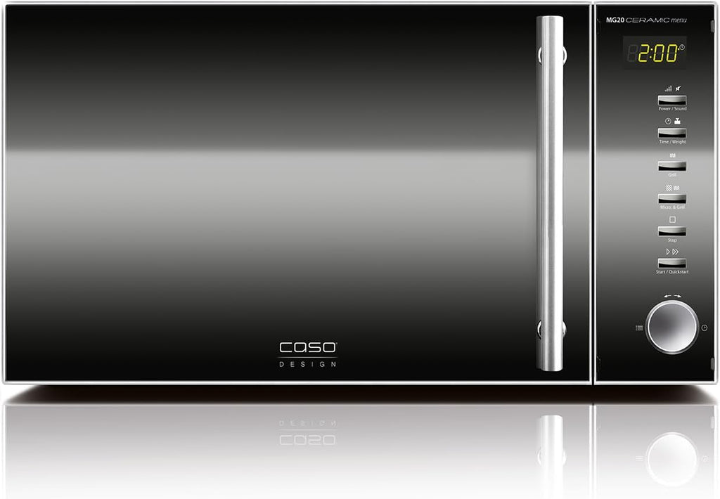 Caso Micro-ondes MG Ceramic Menu 2 in 1 20 l Edelstaahl