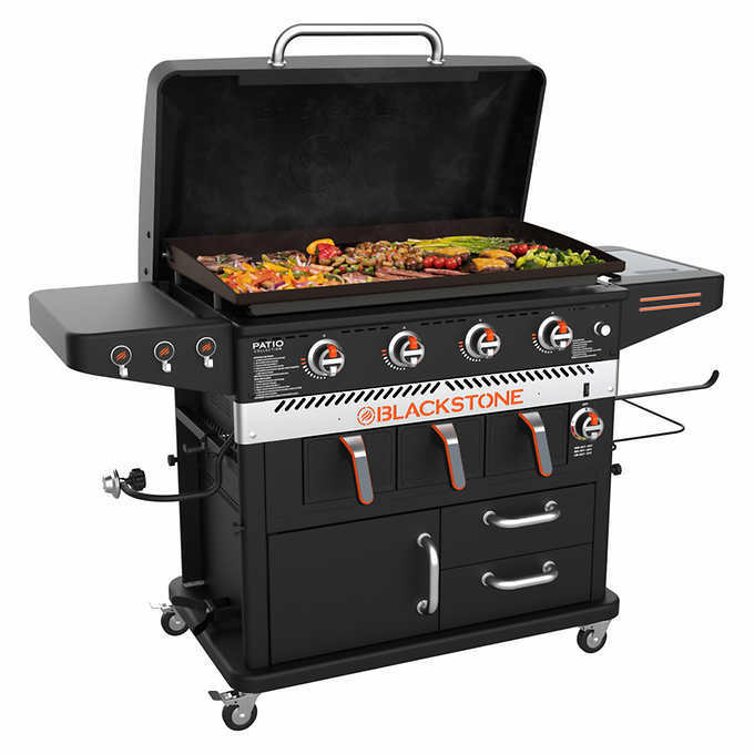 Blackstone Patio 36 Cabinet Griddle w/Air Fryer and Deluxe Tool Kit